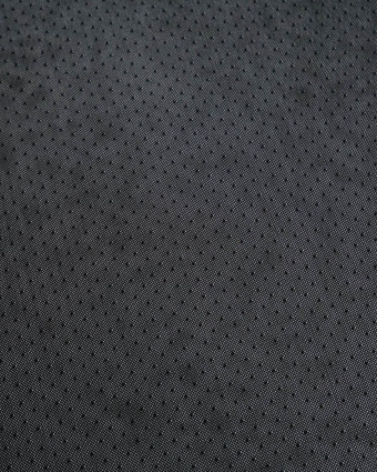 Dentelle Maille Pois Fabrication Française Noir - Mercerine