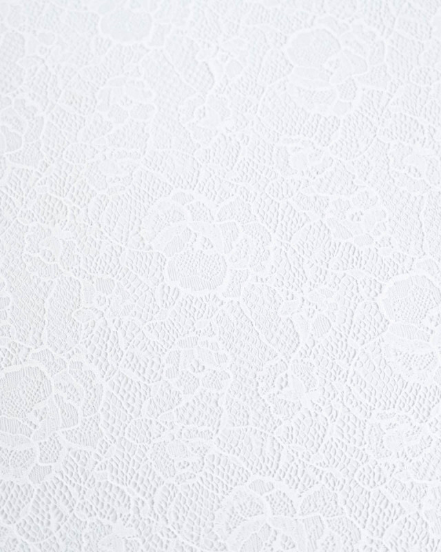 Dentelle Fabrication Française Blanc - Mercerine