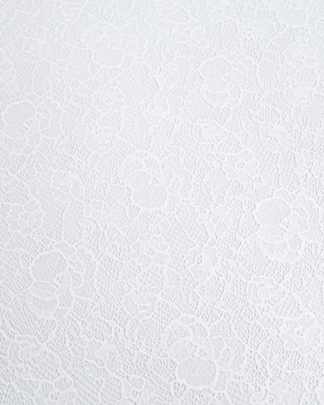 Dentelle Fabrication Française Blanc - Mercerine