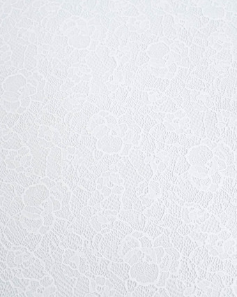 Dentelle Fabrication Française Blanc - Mercerine