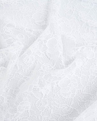 Dentelle Fabrication Française Blanc - Mercerine