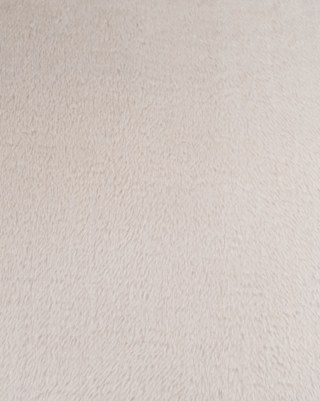 Tissu Velours Côtelé Envers Sherpa Bleu Jean - Mercerine