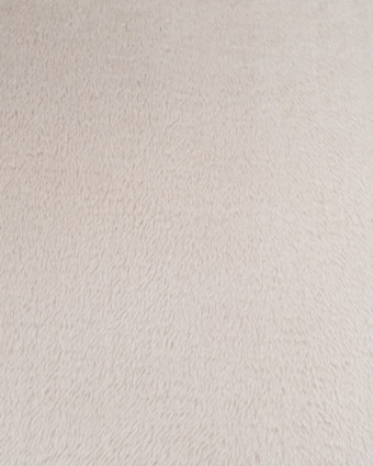 Tissu Velours Côtelé Envers Sherpa Bleu Jean - Mercerine