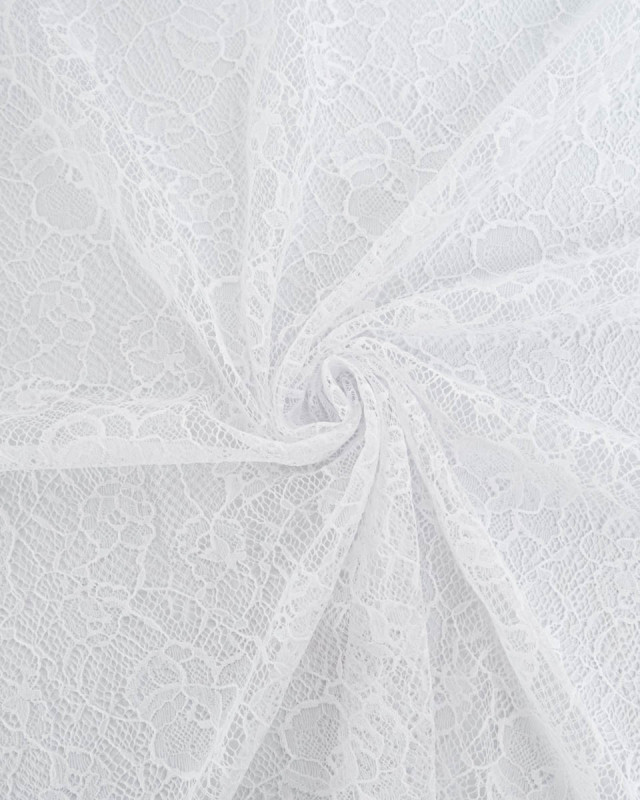 Dentelle Fabrication Française Blanc - Mercerine