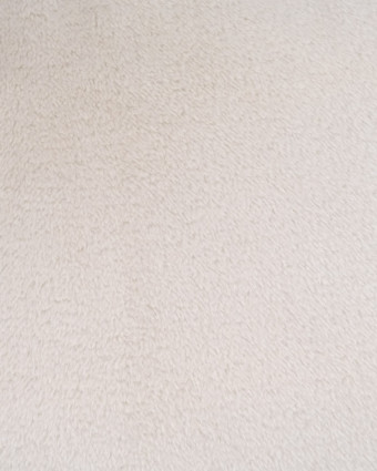 Tissu Velours Côtelé Envers Sherpa Anthracite - Mercerine