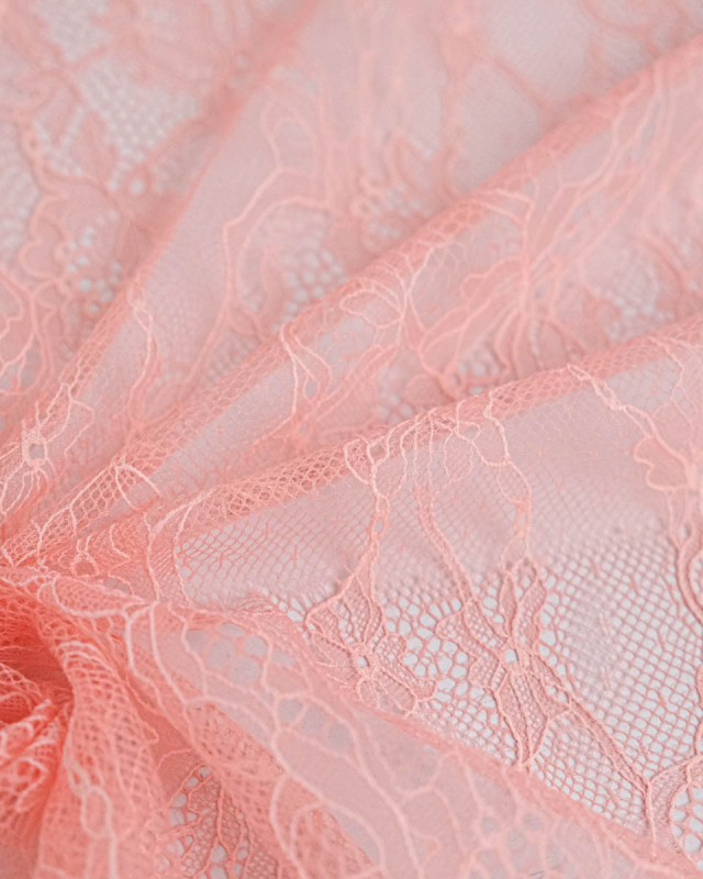 Dentelle Fabrication Française Blush - Mercerine