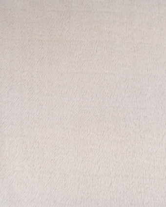 Tissu Velours Côtelé Envers Sherpa Noir - Mercerine