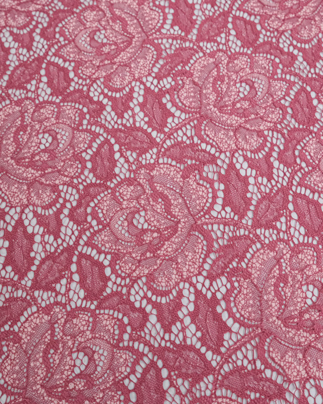 Dentelle Fabrication Française Pivoine - Mercerine