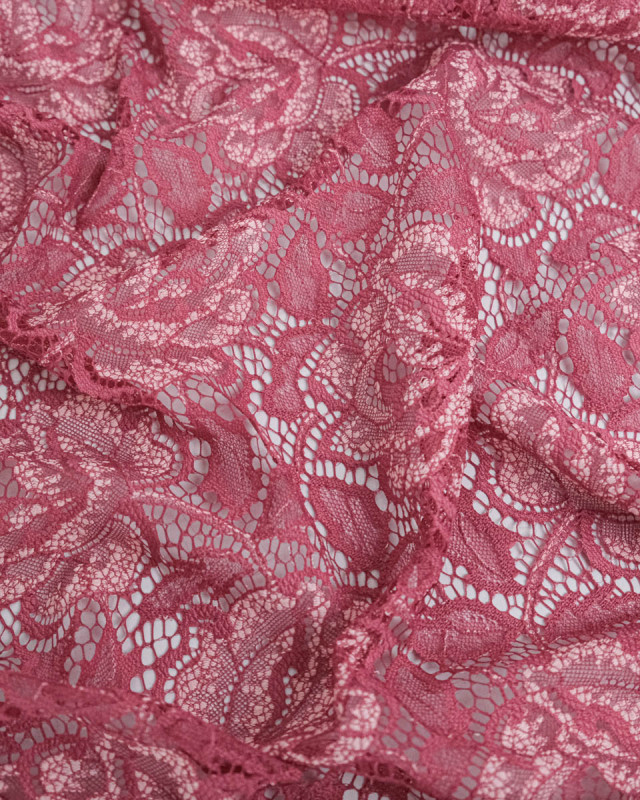 Dentelle Fabrication Française Pivoine - Mercerine