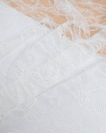 Dentelle Fabrication Française Blanc - Mercerine