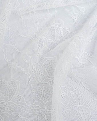 Dentelle Fabrication Française Blanc - Mercerine