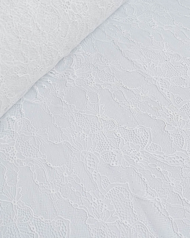 Dentelle Fabrication Française Blanc - Mercerine