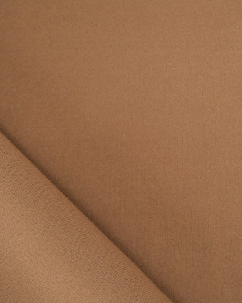 Tissu Caban Manteau Coffee - Mercerine