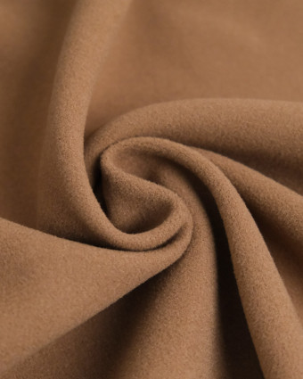 Tissu Caban Manteau Coffee - Mercerine