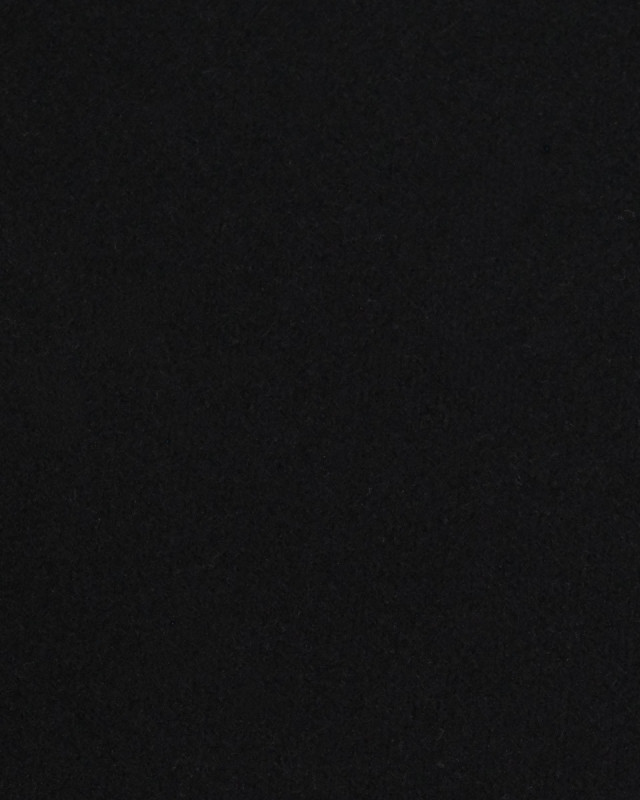 Tissu Caban Manteau Noir - Mercerine