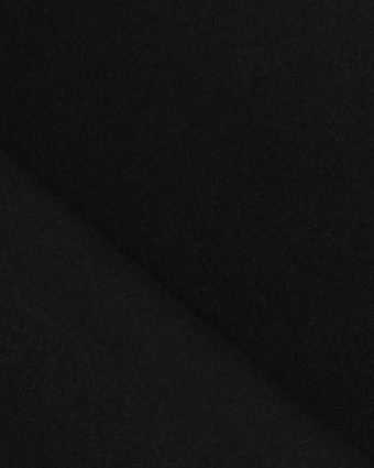 Tissu Caban Manteau Noir - Mercerine
