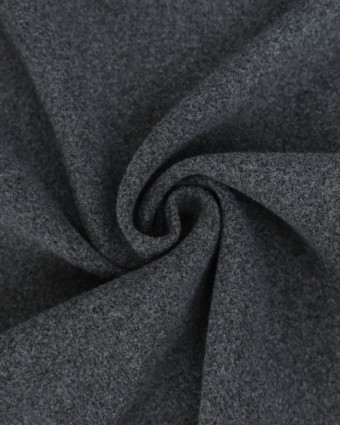 Tissu Caban Manteau Anthracite - Mercerine