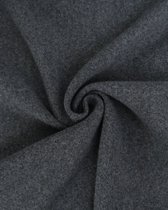 Tissu Caban Manteau Anthracite - Mercerine