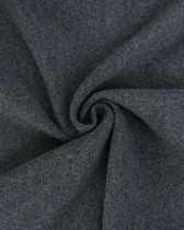 Tissu Caban Manteau Anthracite