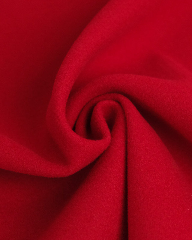 Tissu Caban Manteau Rouge - Mercerine