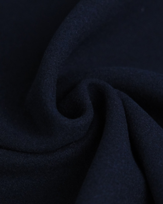 Tissu Caban Manteau Marine - Mercerine