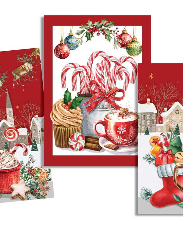 Torchon cuisine 50x70 cm - Sucre d'Orge - Mercerine