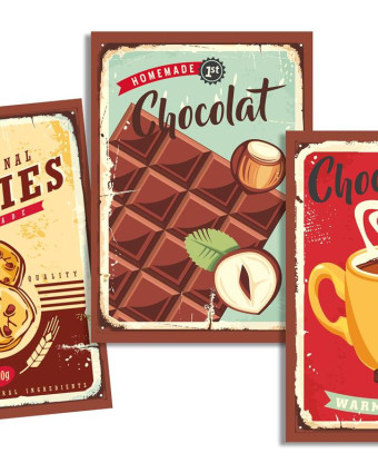 Torchon cuisine 50x70 cm - Cookies - Mercerine