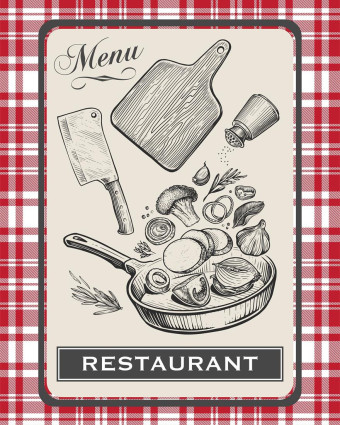 Torchon cuisine 50x70 cm - Poêlée de Légumes - Mercerine