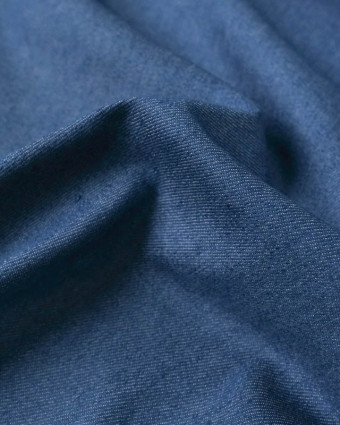  Tissu jean bleu Outlaw Relaxed - Mercerine