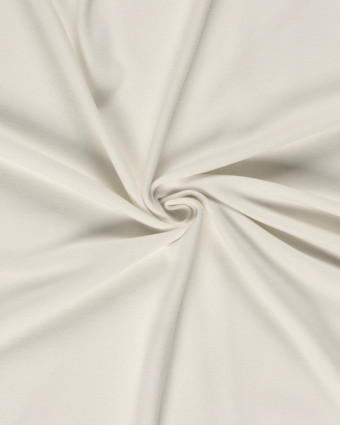 Tissu Jersey Epais Doux Ecru - Mercerine