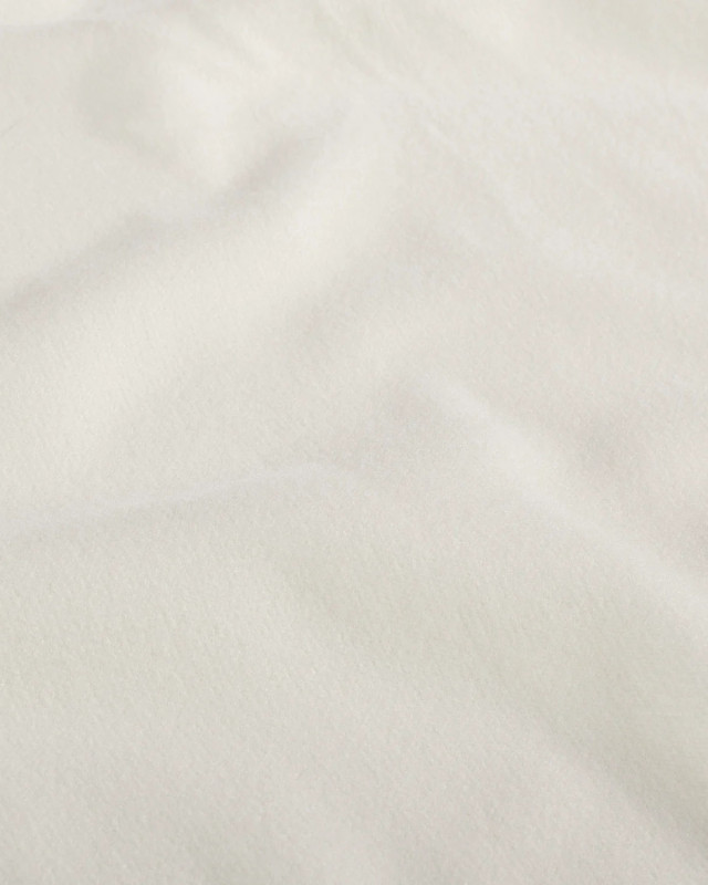 Tissu Jersey Epais Doux Ecru - Mercerine