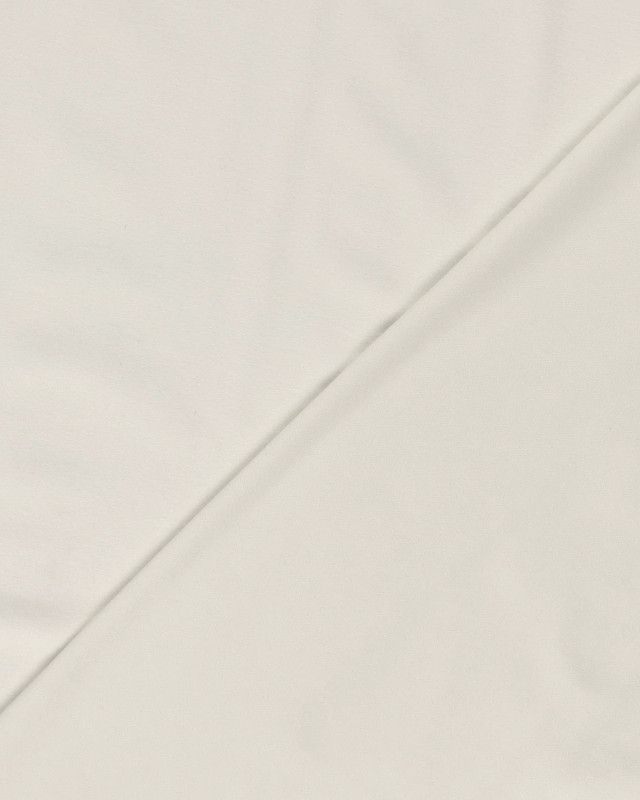 Tissu Jersey Epais Doux Ecru - Mercerine