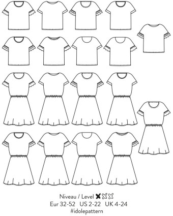 Blouse IDOLE Femme - Atelier Scammit - Mercerine