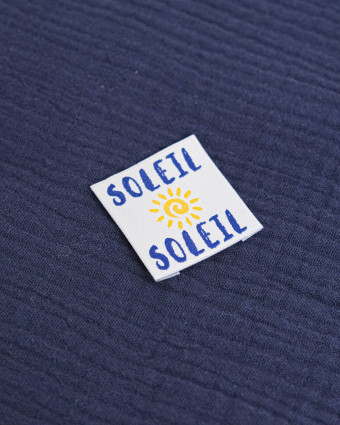 Etiquette à Coudre Soleil Soleil - Mercerine