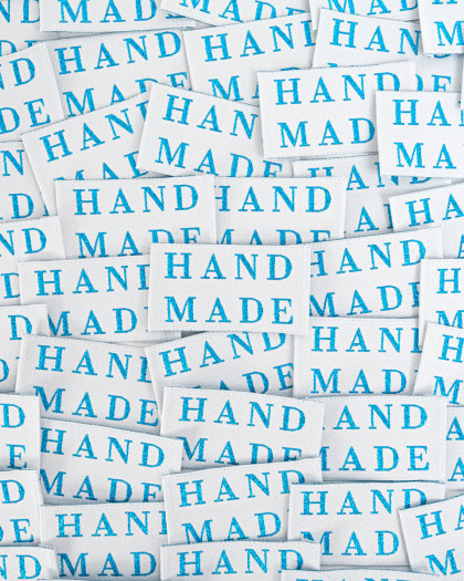 Etiquette à Coudre Hand Made - Mercerine