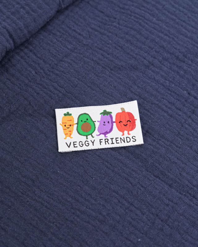 Etiquette à Coudre Veggy Friends - Mercerine