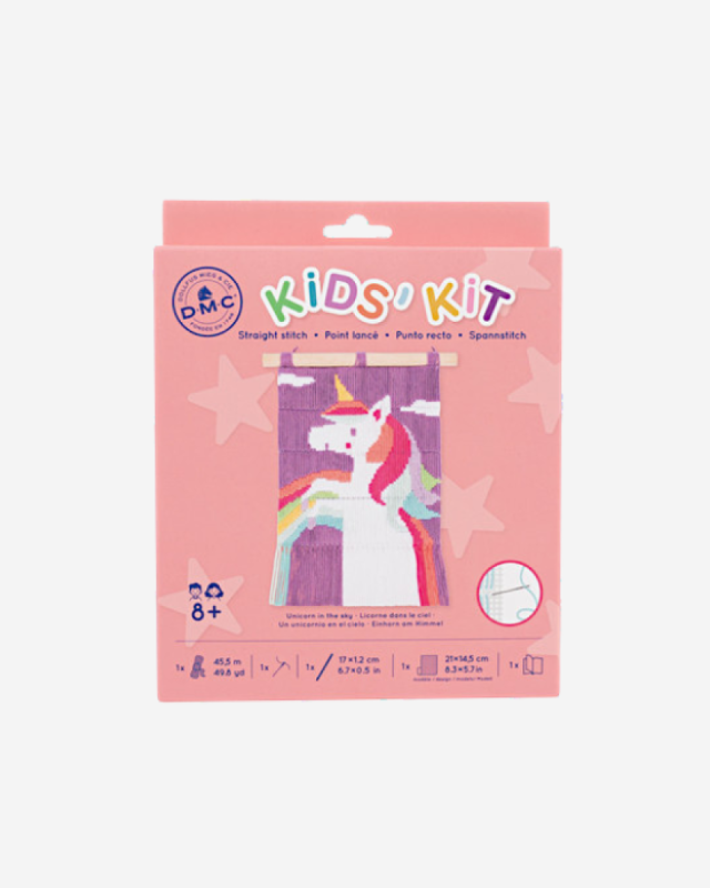 Kit de Broderie La Licorne dans le Ciel - DMC - Mercerine