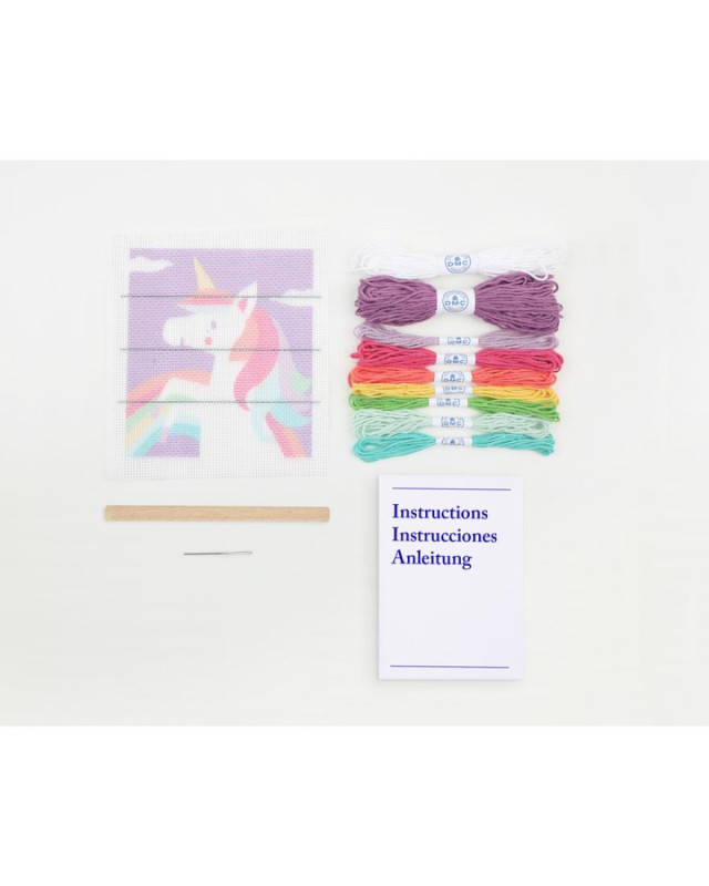 Kit de Broderie La Licorne dans le Ciel - DMC - Mercerine