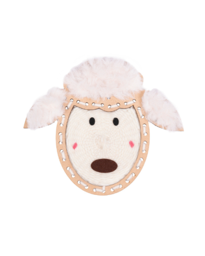 Kit de Broderie Woolly le Mouton - DMC - Mercerine