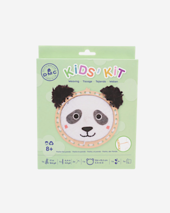 Kit de Broderie Pasha Le Panda - DMC - Mercerine