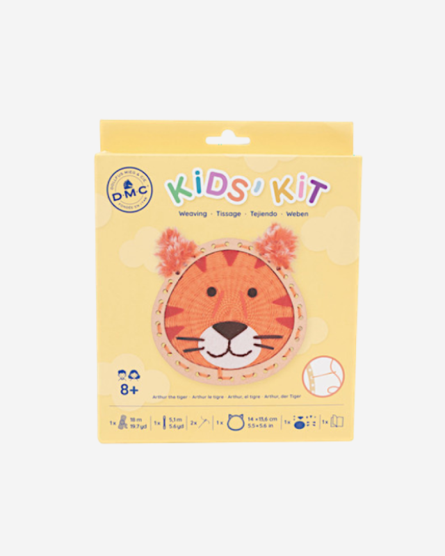 Kit de Broderie Arthur le Tigre - DMC - Mercerine
