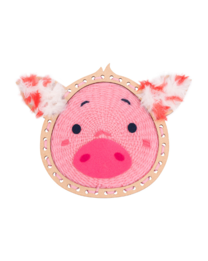 Kit de Broderie Rosy le Cochon - DMC - Mercerine