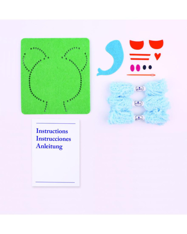Kit de Feutrage Fanfan l'Elephant - DMC - Mercerine