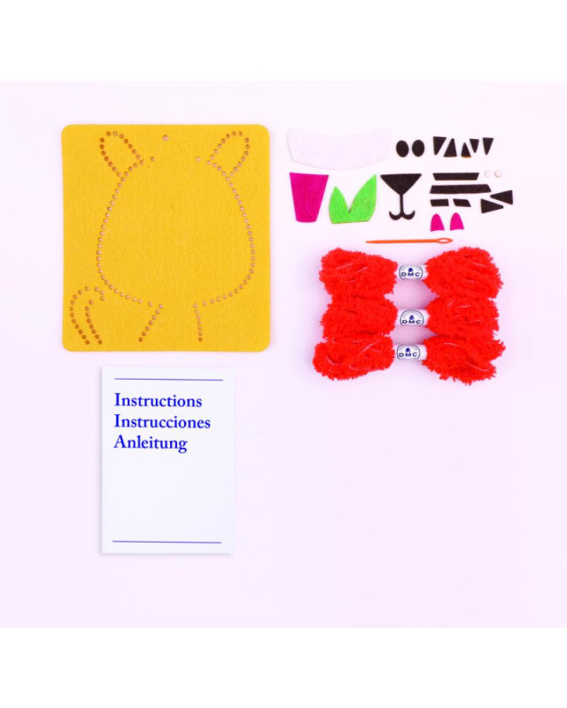 Kit de Feutrage Tony Le Tigre - DMC - Mercerine
