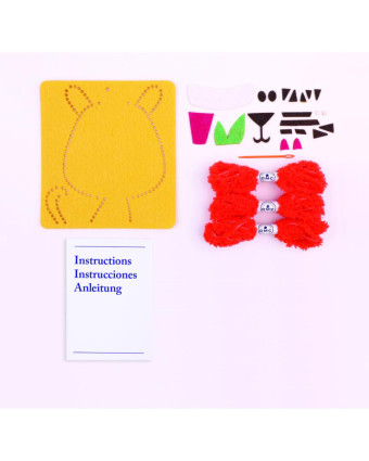 Kit de Feutrage Tony Le Tigre - DMC - Mercerine