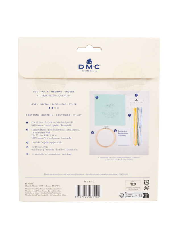 Kit de Broderie Les Citrons - DMC - Mercerine
