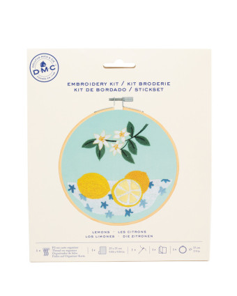 Kit de Broderie Les Citrons - DMC - Mercerine