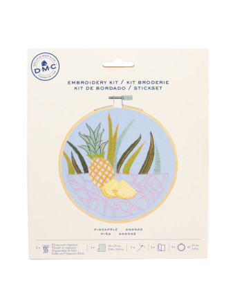 Kit de Broderie Les Ananas - DMC - Mercerine