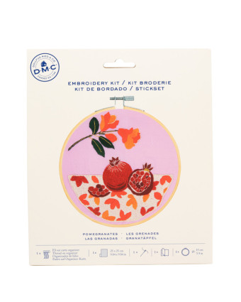 Kit de Broderie Les Grenades - DMC - Mercerine