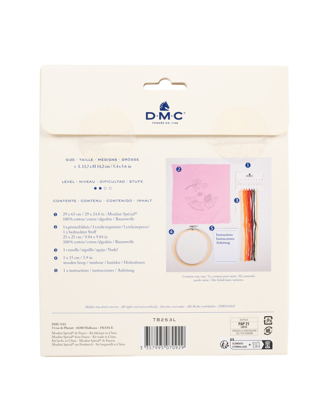 Kit de Broderie Les Grenades - DMC - Mercerine